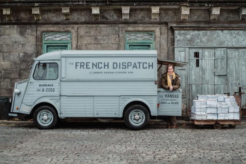 Citroën speelt (hoofd)rol in nieuwe film van Wes Anderson: The French Dispatch