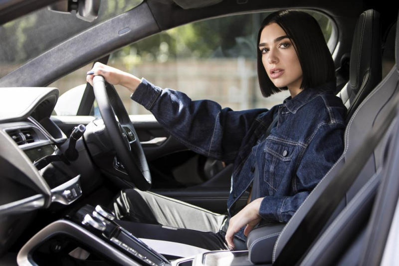 Jaguar zet Dua Lipa in voor promotie nieuwe I PACE