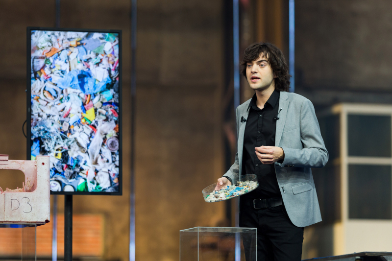 Boyan Slat wint Beste Start-up-prijs