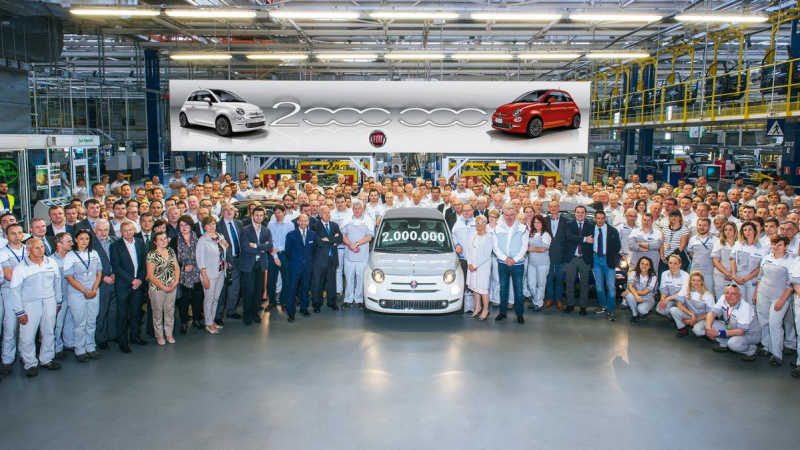 En dat zijn er 2.000.000: mijlpaal voor Fiat 500