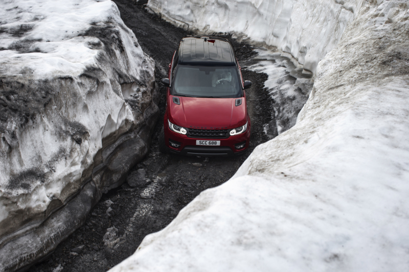 Van business tot skihelling: Range Rover Sport