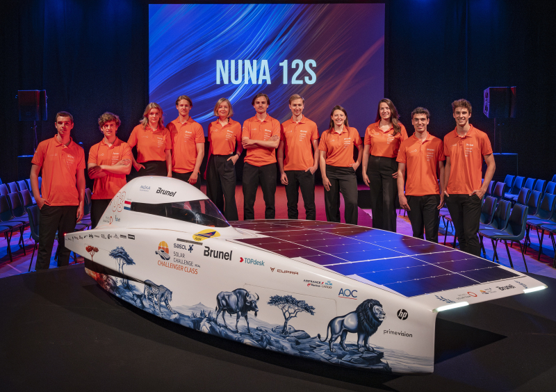 Brunel Solar Team presenteert meest efficiënte zonneauto ooit 