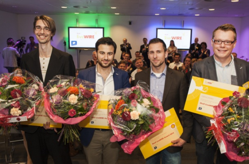 Finalisten Shell LiveWIRE Award 2014 bekend