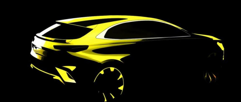 Kia toont eerste schets van Ceed crossover