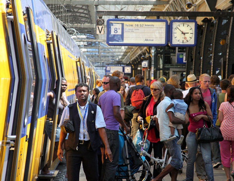 Zakken vullen door de spits te mijden