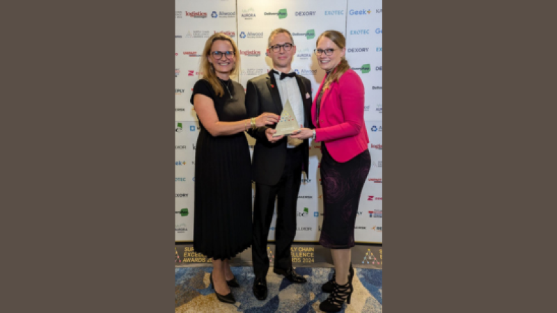 ÖBB Rail Cargo Group en Transporeon winnen Supply Chain Excellence Awards 