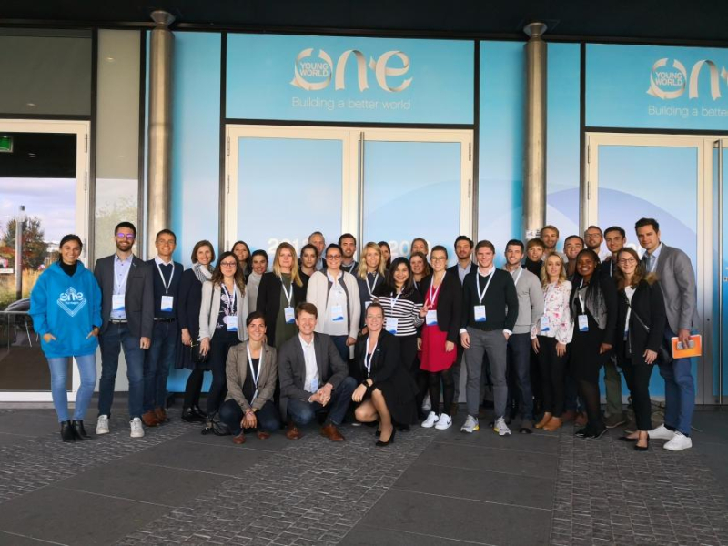 Medewerkers BMW naar One Young World Summit