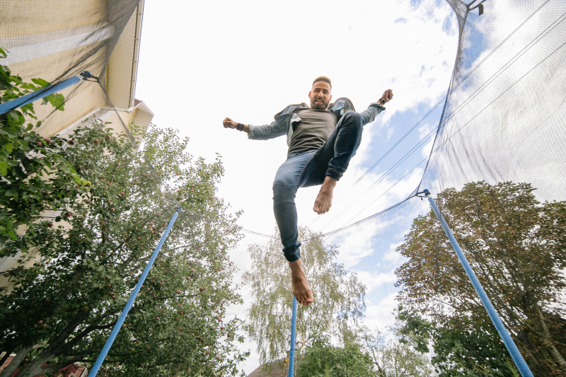 Tips voor veilig gebruik van de trampoline