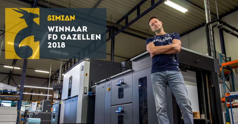 FD Gazellen Award voor Simian 