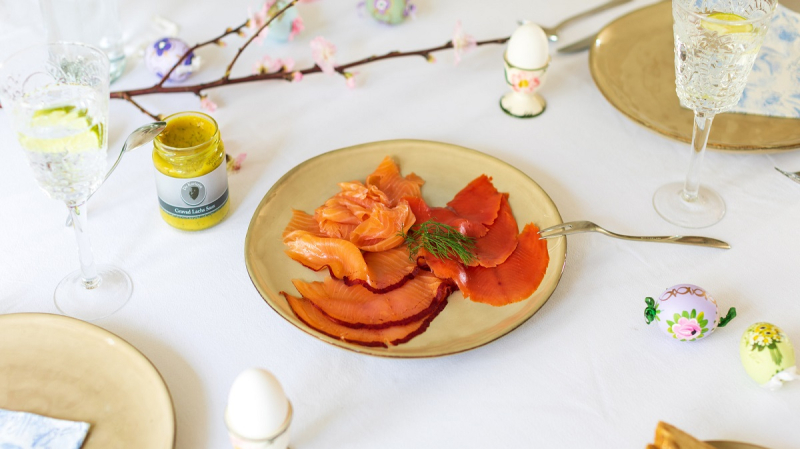 Geef een heerlijke zalm-taste box voor Pasen!