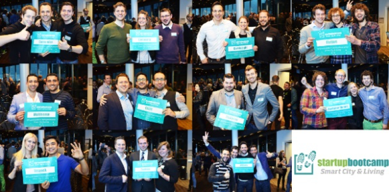 Elf startups geselecteerd voor Startupbootcamp Smart City & Living ‘15