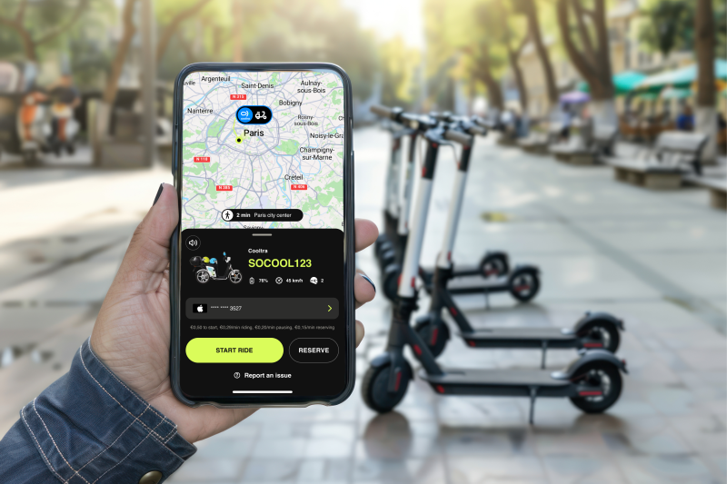 umob breidt mobiliteitsaanbod internationaal uit met BAQME, BIRD, Bolt en Cooltra