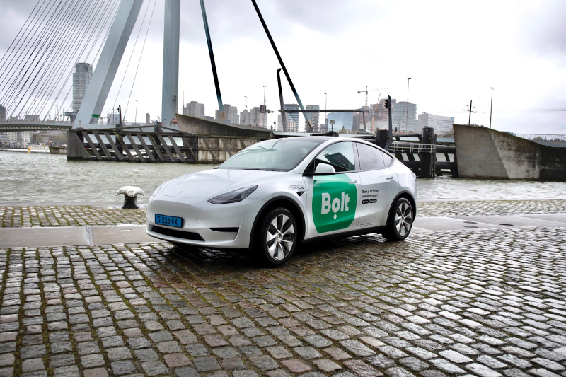 Bolt breidt zijn 100% elektrische aanbod uit naar Rotterdam, Den Haag en Eindhoven