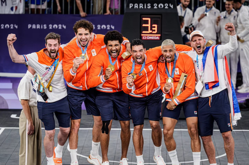 Basketball AI-trainingstool helpt Nederlands 3x3-basketbalteam naar olympisch goud