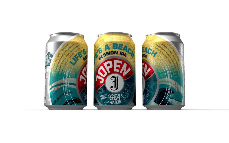 Jopen Craft Bier lanceert wereldprimeur met SEA Water™