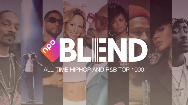 NPO BLEND All-time Hiphop and R&B Top 1000 van start