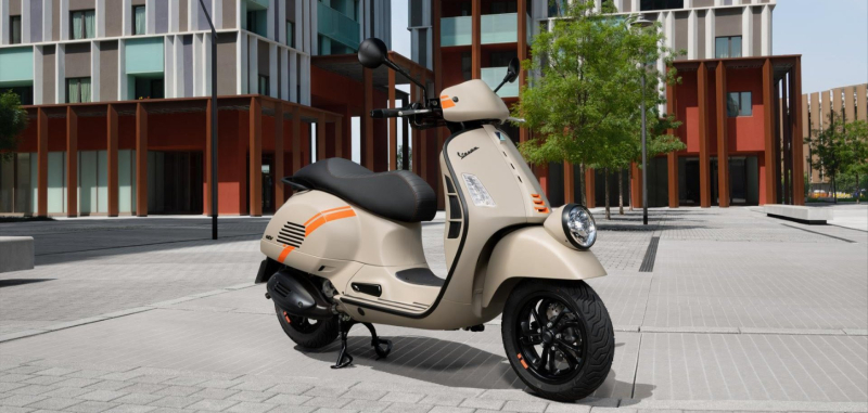 Nieuwe vespa GTV: authentiek, sportief en modern