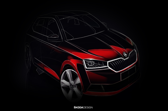 Vernieuwde ŠKODA FABIA beleeft première op autosalon Genève