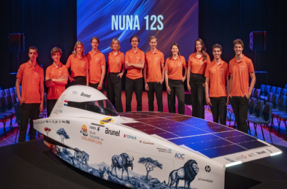 Brunel Solar Team presenteert meest efficiënte zonneauto ooit 