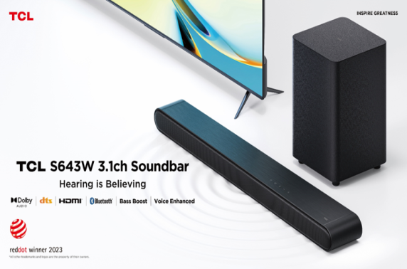 TCL S64 Series Home Theatre Soundbar